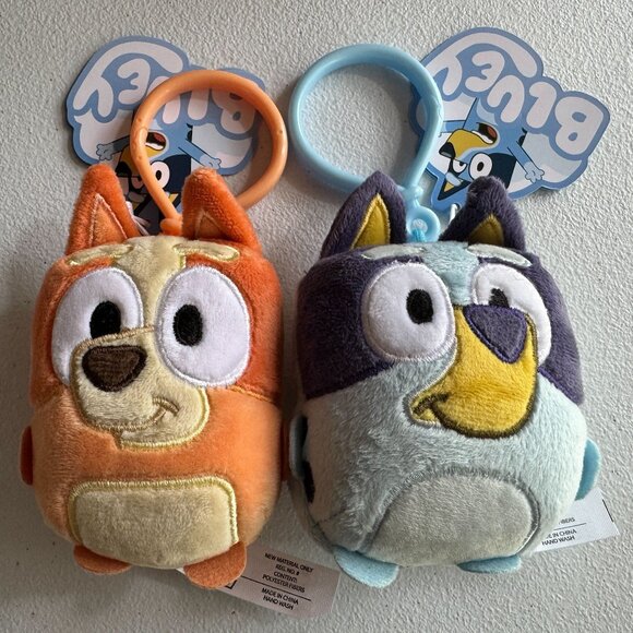 Bluey Mini Plush - Bluey and Bingo 4.75" Stuffed Toy Bundle for Kids - Picture 1 of 2